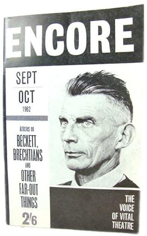 Bild des Verkufers fr Encore, the Voice of Vital Theatre: Number Thirty-Nine, Vol. 9, No. 5, September - October 1962 zum Verkauf von PsychoBabel & Skoob Books