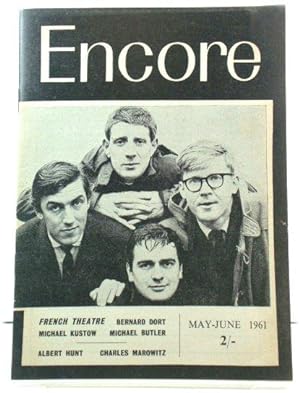 Bild des Verkufers fr Encore, the Voice of Vital Theatre: Number Thirty-One, Vol. 8, No. 3, May - June 1961 zum Verkauf von PsychoBabel & Skoob Books