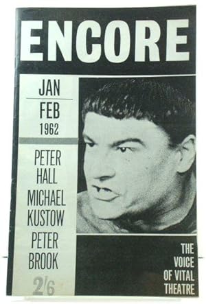Bild des Verkufers fr Encore, the Voice of Vital Theatre: Number Thirty-Five, Vol. 9, No. 1, January - February 1962 zum Verkauf von PsychoBabel & Skoob Books
