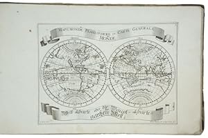 Imagen del vendedor de Atlas Geographicus oder Accurate Vorstellung der gantzen Welt, bestehend In denen vornehmsten und nothwendigsten Universal- und Particular-Land-Carten nach dem berhmten franzsischen Geographo Hubert Iaillot [Alexis Hubert Jaillot] und anderer vornehmer Mnner, samt beygefgten Wappen aller Knigreiche und Provinzen [.]. Atlas Gographique [.]. a la venta por Versandantiquariat Wolfgang Friebes