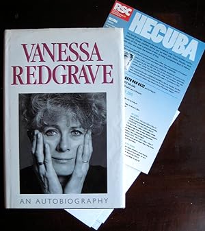 Immagine del venditore per Vanessa Redgrave: an autobiography venduto da James Fergusson Books & Manuscripts