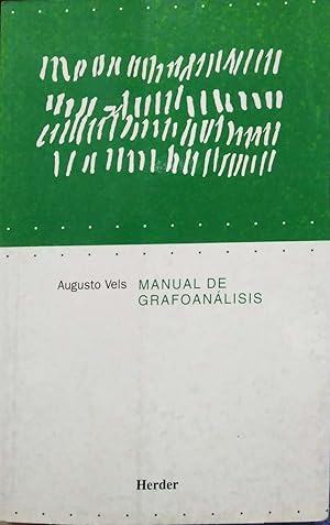 Imagen del vendedor de Manual de grafoanalisis (Spanish Edition) a la venta por Green Libros