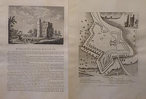 The Antiquities of England and Wales - DUNNINGTON (Donnington) CASTLE, BERKSHIRE (Two plates)