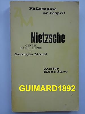 Seller image for Nietzsche Gense d'une oeuvre for sale by Librairie Michel Giraud