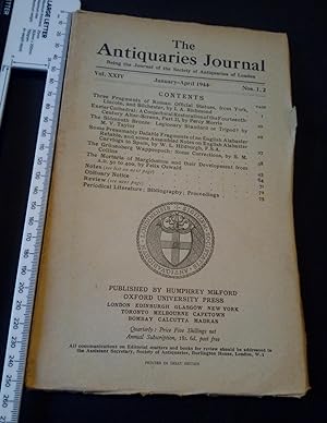 The Antiquaries Journal Volume XXIV