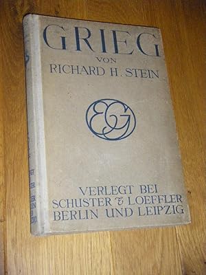 Imagen del vendedor de Grieg. Eine Biographie a la venta por Versandantiquariat Rainer Kocherscheidt