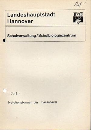 Seller image for Mutationsformen der Besenheide for sale by Clivia Mueller