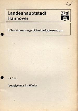 Seller image for Vogelschutz im Winter for sale by Clivia Mueller