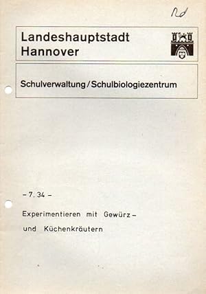 Seller image for Experimentieren mit Gewrz- und Kchenkrutern for sale by Clivia Mueller