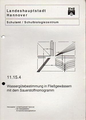 Seller image for Wassergtebestimmung in Fliegewssern mit dem Sauerstoffnomogramm for sale by Clivia Mueller