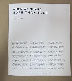 Image du vendeur pour When We Share More Than Ever mis en vente par Atlantic Bookshop