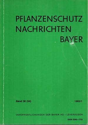 Pflanzenschutz Nachrichten Bayer 36.(54.) Jahrgang 1983 Heft 1+3