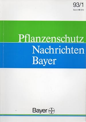 Pflanzenschutz Nachrichten Bayer 46.(64.) Jahrgang 1993 Heft 1+3