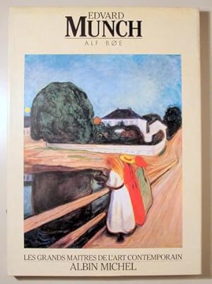 Image du vendeur pour EDVARD MUNCH - Paris 1989 - Muy ilustrado - Texte en franais mis en vente par Llibres del Mirall