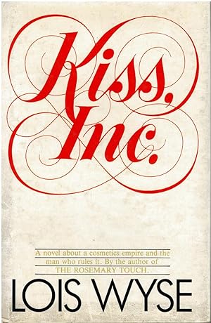 Imagen del vendedor de Kiss Inc. (a novel) a la venta por Librería Diálogo