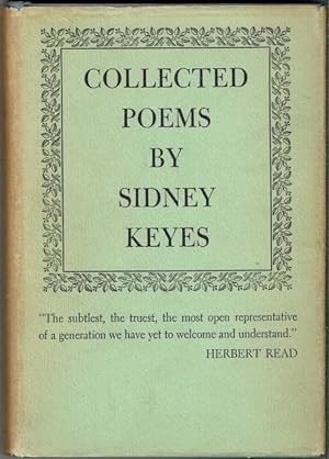 The Collected Poems Of Sidney Keyes (Signed by John Ciardi))