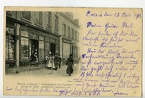 France Calais Boulevard Lafayette Postcard Photographer Lefebvre 1900