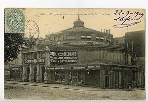 France Paris Medrano Circus Postcard Photographer Chamberlin 1904