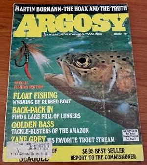 Seller image for ARGOSY March 1973 Richard Bach Bormann Fishing Zane Grey Float Bormann Bach Bass for sale by Comic World