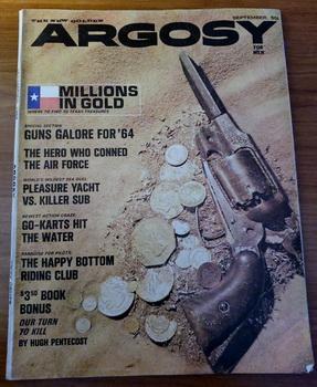 ARGOSY September 1963 Hugh Pentecost Galli Irving Wallace Feck Dwiggins Schaefer