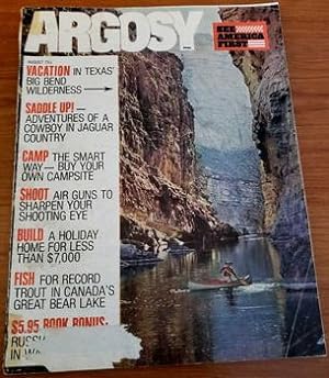 Image du vendeur pour ARGOSY August 1972 Apache Thunder God Robert C. O'Brien Fishing Great Bear Lake mis en vente par Comic World