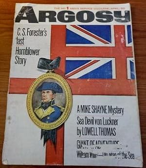 Imagen del vendedor de ARGOSY April 1967 Dillinger Halliday C S Forester Snedegar Lowell Thomas Berkeyf a la venta por Comic World