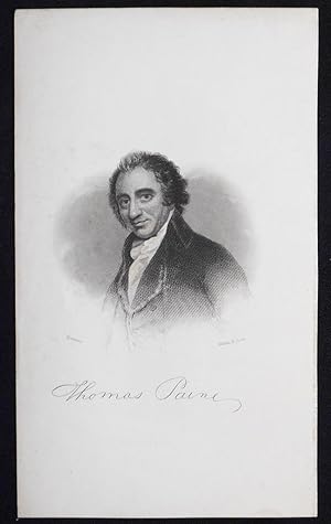 Thomas Paine; Romney [engraved print]