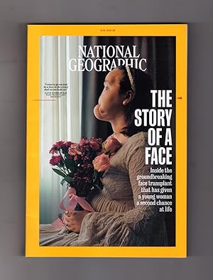 Imagen del vendedor de National Geographic Magazine - September, 2018. The Story of a Face; Bacteria Strike Back; French Birds Disappearing; Rockets for Regular Folks; Life on Cheese; Bats: This Loook Could Have Killed; Walking Central Asia Peaks; Helmeted Hornbills; South Asian Americans; Red Panda; Ebbing Wetlands a la venta por Singularity Rare & Fine