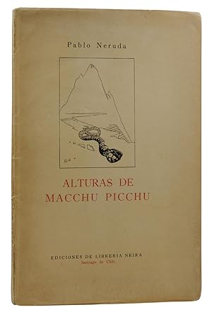 Image du vendeur pour Alturas de Macchu Picchu mis en vente par Burnside Rare Books, ABAA