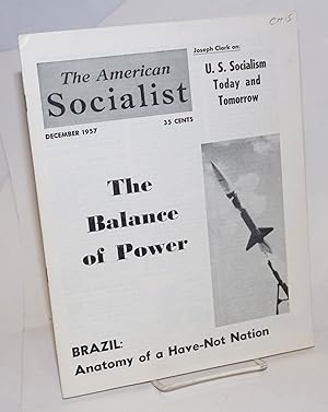 Bild des Verkufers fr The American Socialist Volume 4, Number 12, December 1957 zum Verkauf von Bolerium Books Inc.