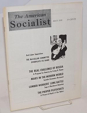 Seller image for The American Socialist Volume 5, Number 5, May 1958 for sale by Bolerium Books Inc.