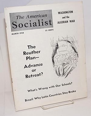 Bild des Verkufers fr The American Socialist Volume 5, Number 3, March 1958 zum Verkauf von Bolerium Books Inc.