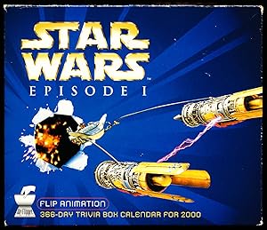 Image du vendeur pour STAR WARS, Episode 1, Flip Animation 366-Day Trivia Box Calendar For 2000 mis en vente par Alkahest Books