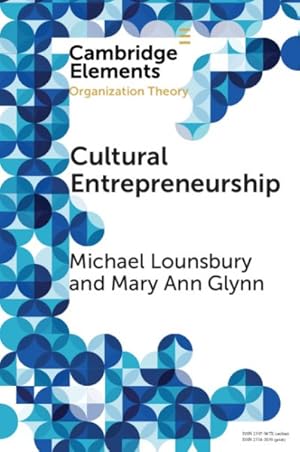 Seller image for Cultural Entrepreneurship : A New Agenda for the Study of Entrepreneurial Processes and Possibilities for sale by GreatBookPrices