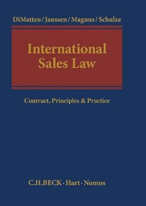 Bild des Verkufers fr International Sales Law: Contract, Principles & Practice zum Verkauf von buchversandmimpf2000