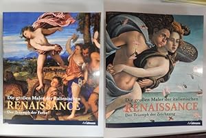 Bild des Verkäufers für Die großen Maler der italienischen Renaissance - 2 Bücher zum Verkauf von Buchantiquariat Uwe Sticht, Einzelunter.