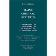 Immagine del venditore per Maine Criminal Statutes, 2018-2019 ed venduto da eCampus