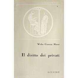 Seller image for Il diritto dei privati. Presentazione di Salvatore Romano for sale by Libreria Antiquaria Giulio Cesare di Daniele Corradi