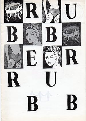 Rubber. A monthly bulletin of Rubbersstamps works. Vol. 1 number 7, july 1978. Dik Walraven. Rubb...