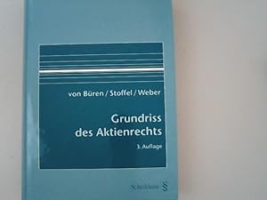 Image du vendeur pour Grundriss des Aktienrechts: Mit Bercksichtigung der laufenden Revision. mis en vente par Antiquariat Bookfarm