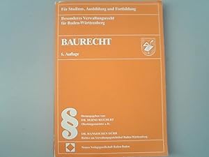 Seller image for Besonderes Verwaltungsrecht fr Baden-Wrttemberg - Baurecht. (Kompendien fr Studium, Ausbildung und Fortbildung). for sale by Antiquariat Bookfarm
