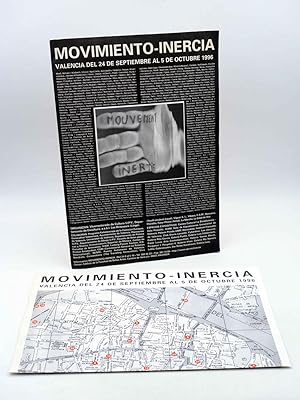 CARPETA EXPOSICIÓN MOVIMIENTO INERCIA. VALENCIA DEL 24 DE SEPTIEMBRE AL 5 DE OCTUBRE 1996, 1996