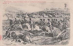 Waterloo Albert Sugg Charge De Dragons Anglais Colonel Chandon Antique Postcard