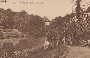 Namur Parc Marie Louise Belgium Antique Postcard