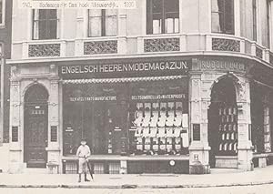 Modemagazijn Dam Hoek Nieuwendijk in 1890 Postcard