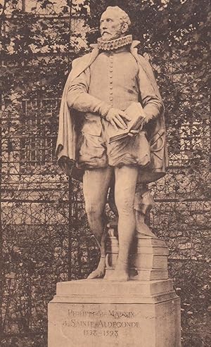 Philippe De Marnix Statue Belgium Old Postcard