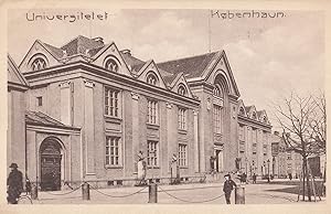 Kobenhavn Universitet Denmark University Old Postcard