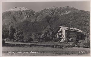 Telfes Stubai Hotel Series Real Photo Vintage Austria Austrian Postcard