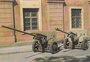 Sovetska Armada Soviet Russian 57mm M43 Anti Tank Gun Military Postcard