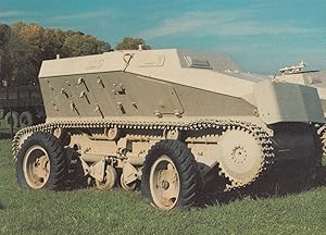 Renault UE Chenillette German WW2 Military Tank at Aberdeen Postcard